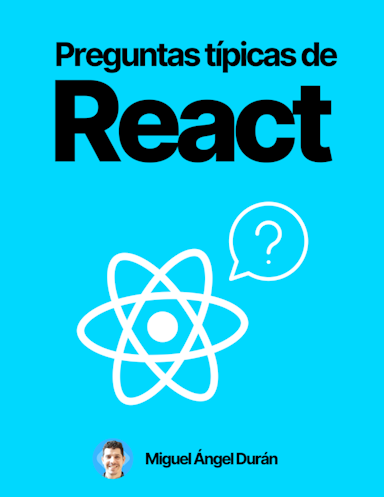 Portada del libro de Preguntas de React